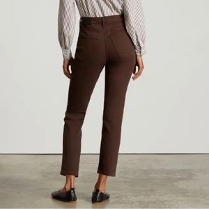 NEW Cheeky Everlane jeans in a great, warm, brown color.